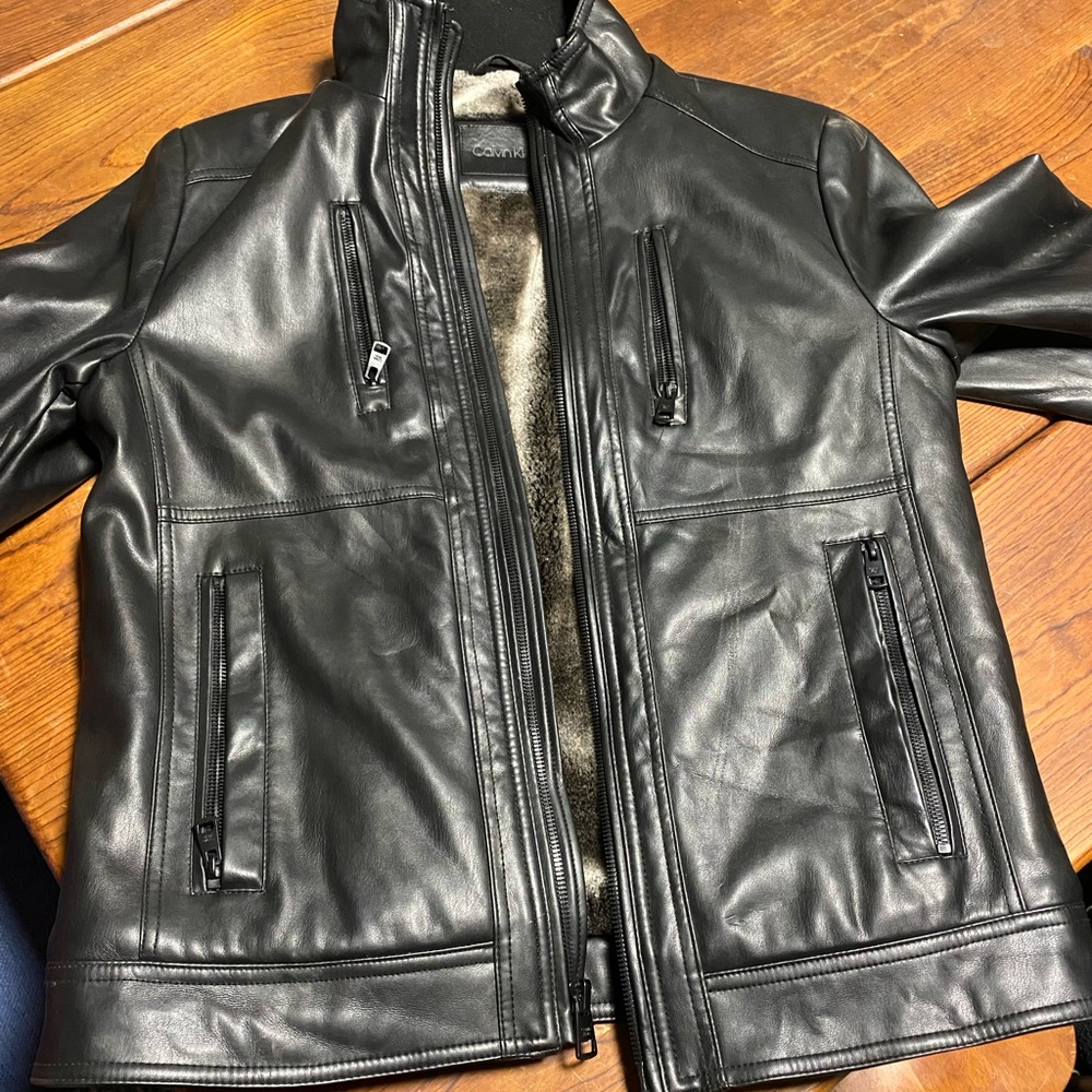 Leather jacket